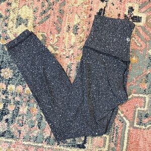 Lululemon Dark Speckled Leggings